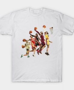 The Evolution of Lebron James t shirt Ad