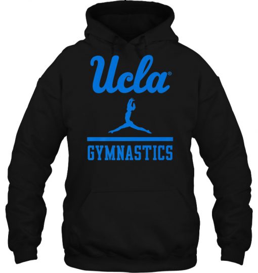 UCLA Gymnastics hoodie ad