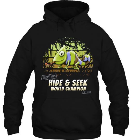 Undefeated Hide & Seek World Champion hoodie Ad