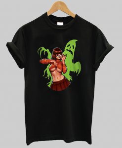 Velma Dinkley Scooby doo spooky ghost boobs t shirt Ad