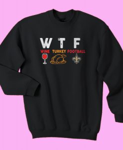 WTF Thanksgiving sweatshirt ad