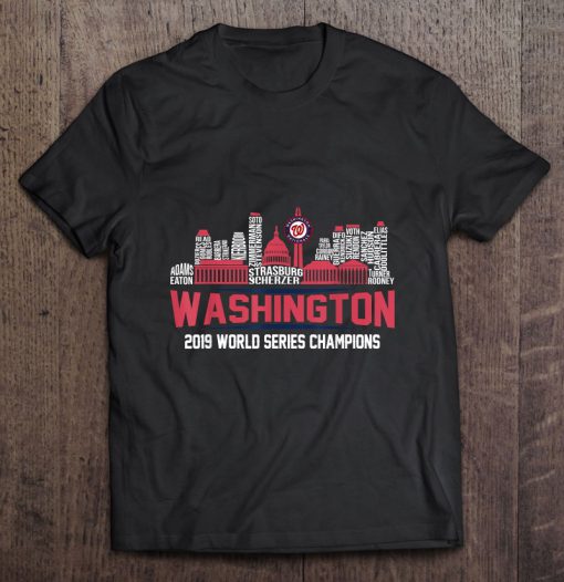 Washington 2019 World Series Champions t shirt Ad