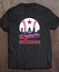 Washington Champions 2019 t shirt Ad