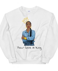 Your Love is King Sade Sweatshirt Ad