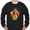Zombie vampire grr argh sweatshirt Ad