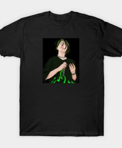 billie eilish vector art T-Shirt Ad