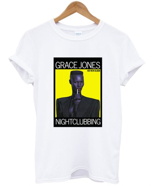 grace jones night clubbing t shirt Ad