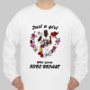 just a girl who loves kobe bryant sweatshirt Ad