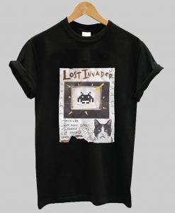 lost invader t shirt Ad