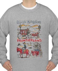 magic kingdom fronttierland sweatshirt Ad