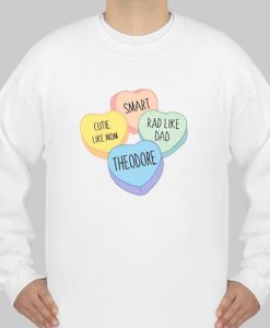 personalized valentines sweatshirt Ad