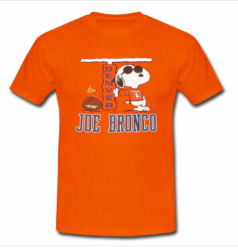 1980's Snoopy Denver Broncos T shirt