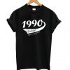 27th Birthday gift for woman or man 1990 T shirt