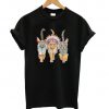 3 Native Indian American Cats T shirt