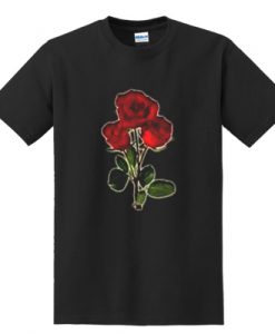 3 Red Rose T shirt