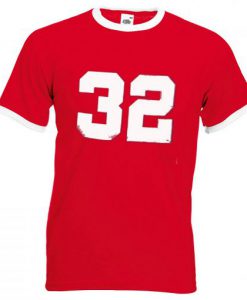 32 Cute Red Ringer T shirt