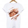 6 Six Pack Muscle ABS Fitness Body building Gym T shirt