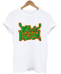 Billie Eilish Graffiti t shirt Ad