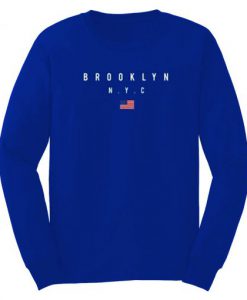 Brooklyn NYC Flag Sweatshirt