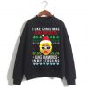 Cardi B I Like Christmas, I Like Presents, I Like Diamonds In My Stocking Christmas Sweatshirt