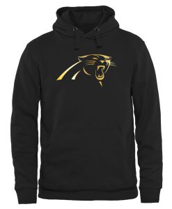 Carolina Panthers Pro Line Black Gold Hoodie