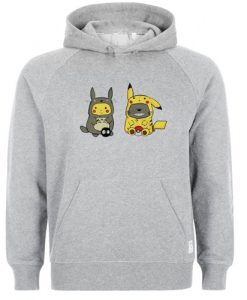 Funny Totoro Pikachu hoodie FR05