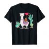 Sloth Riding Llama Tshirt