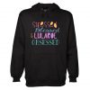 Stressed Blessed And Lu La Roe Obsessed Black Hoodie