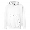 Stussy Logo Print Hoodie