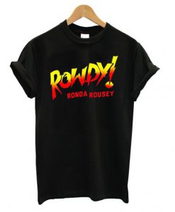 WWE Ronda Rousey Rowdy T shirt