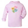 Xanarchy Heart Shaped Kisses Light Hoodie