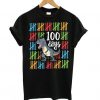 100 Days Smarter School Party 100th Day of School t shirt FR05