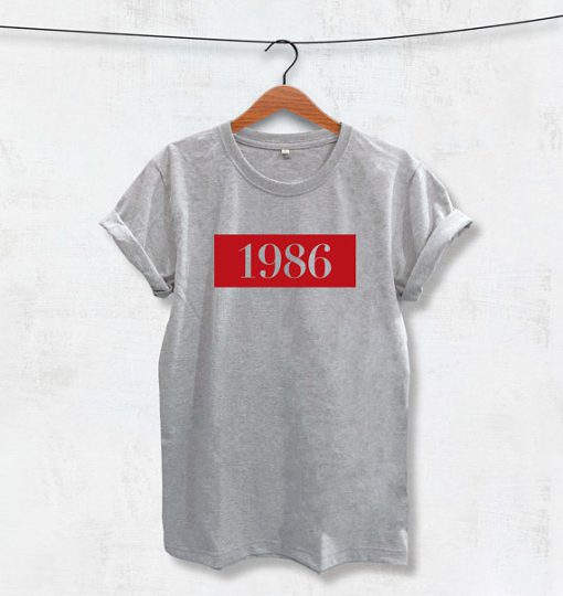 1986 Printed t shirt FR05