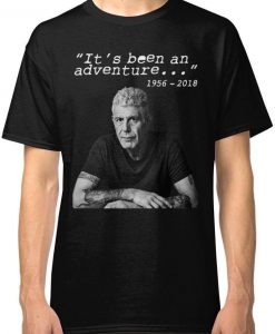 Anthony Bourdain It’s been an adventure 1956 2018 t shirt FR05