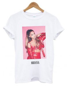 Ariana Grande Mädchen Red Jacket t shirt FR05
