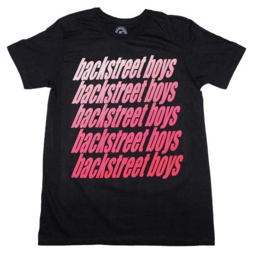 BACKSTREET BOYS Vintage Repeat t shirt FR05