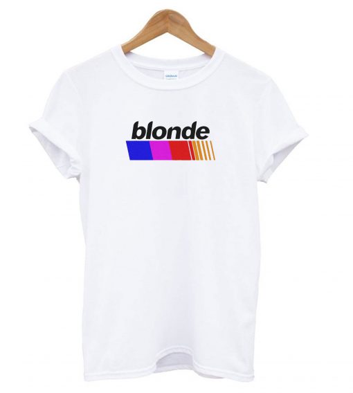 BLONDE White t shirt FR05