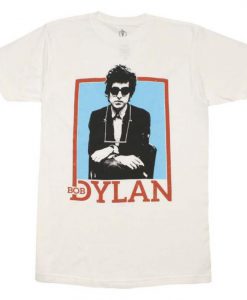 BOB DYLAN Name Outline t shirt FR05