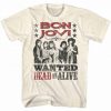 BON JOVI Dead or Alive t shirt FR05