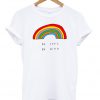 Be Cool Be Kind Rainbow t shirt FR05