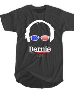 Bernie Sanders 2020 Hair and Glasses Campaign t shirt FR05