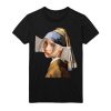 Billie Eilish Girl with a Pearl Earring t shirt FR05