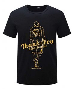 Black Mamba Kobe Retire Memorial t shirt FR05