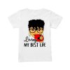 Black Queen living my best life t shirt FR05