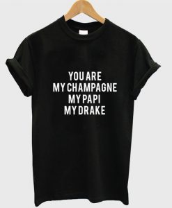Champagne Papi Drake t shirt FR05