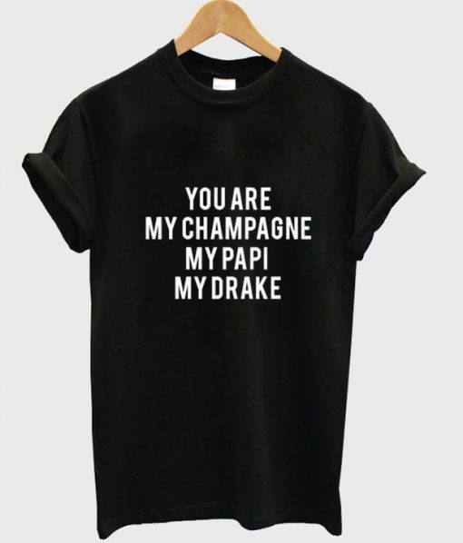 Champagne Papi Drake t shirt FR05