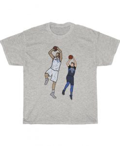 Dirk Nowitzki Luka Doncic t shirt FR05