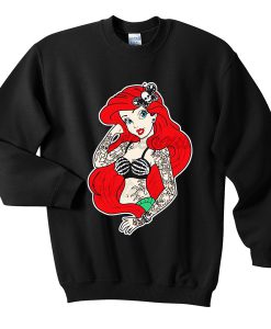 Disney Little Mermaid Rebel Punk Unisex Sweatshirt