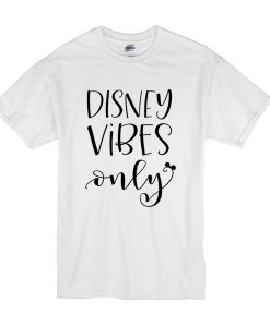 Disney Vibes Only Kids Disney t shirt FR05