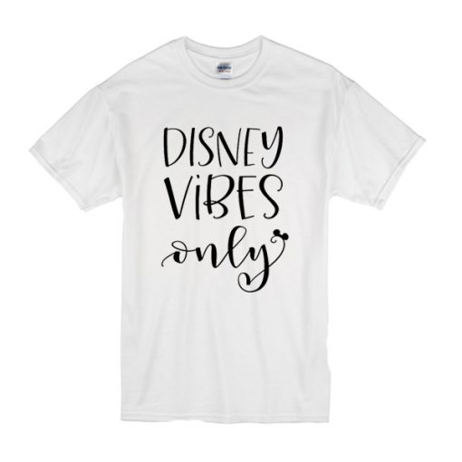 Disney Vibes Only Kids Disney t shirt FR05